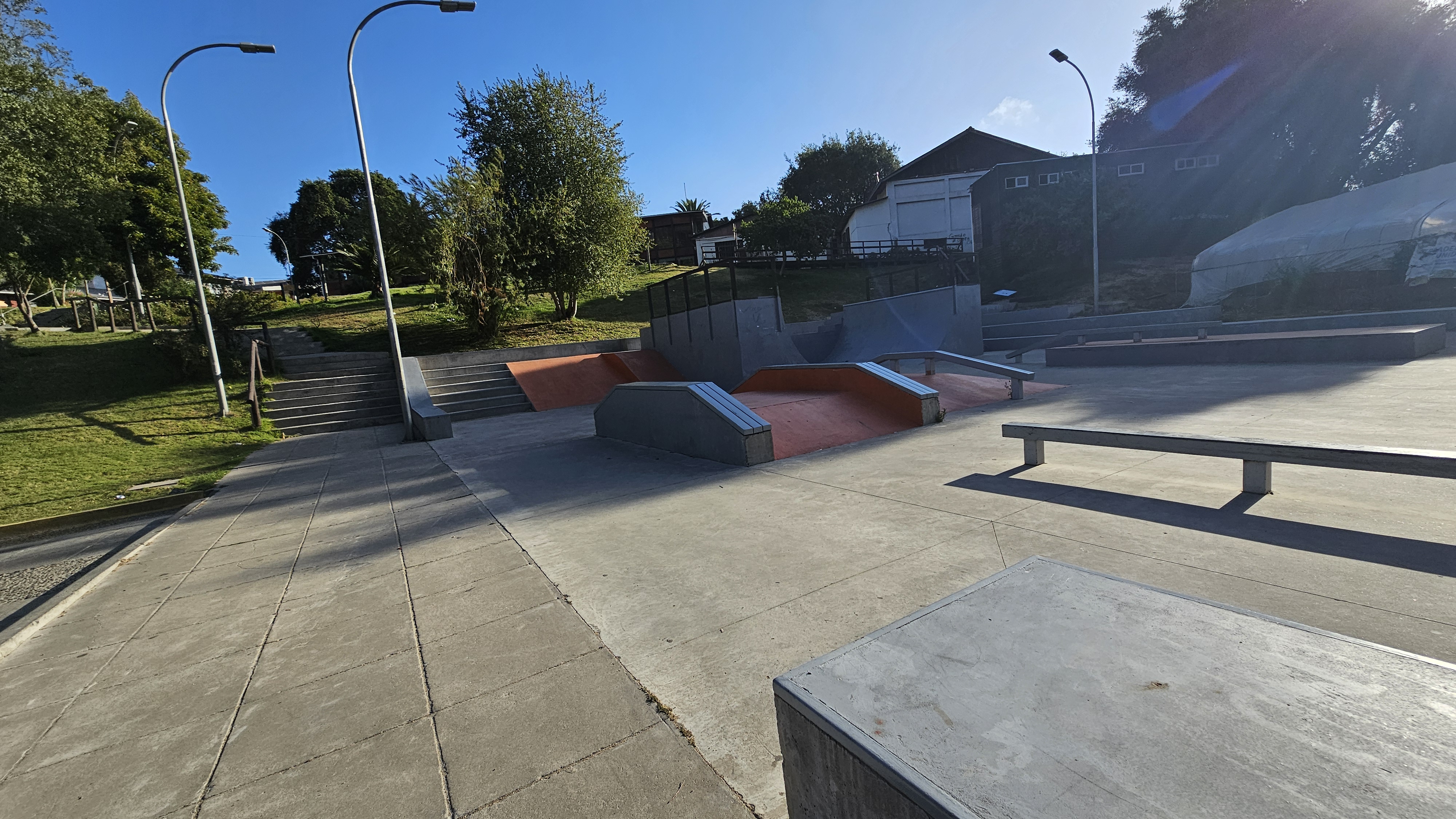 Fotografía del skatepark